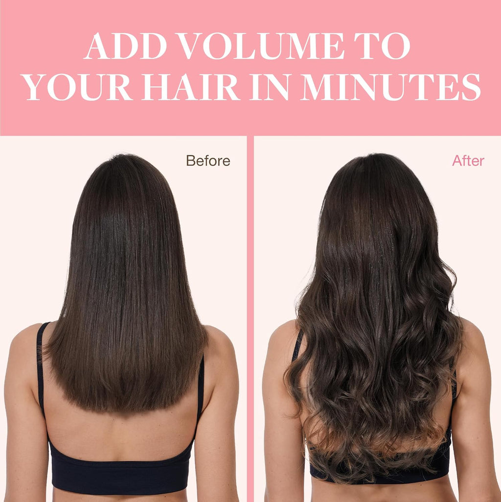 Clip in Hair Extensions Real Human Hair, Remy Human Hair Extensions Clip Ins for Women, Natural Human Hair, 20Inch 120G 7Pcs, 2 Dark Brown