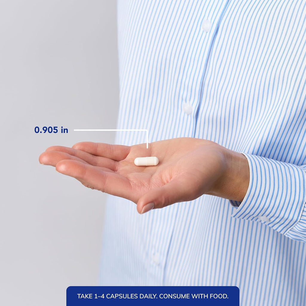 Magnesium (Glycinate) - Supplement to Support Stress Relief, Sleep, Heart Health, Nerves, Muscles, and Metabolism* - with Magnesium Glycinate - 90 Capsules