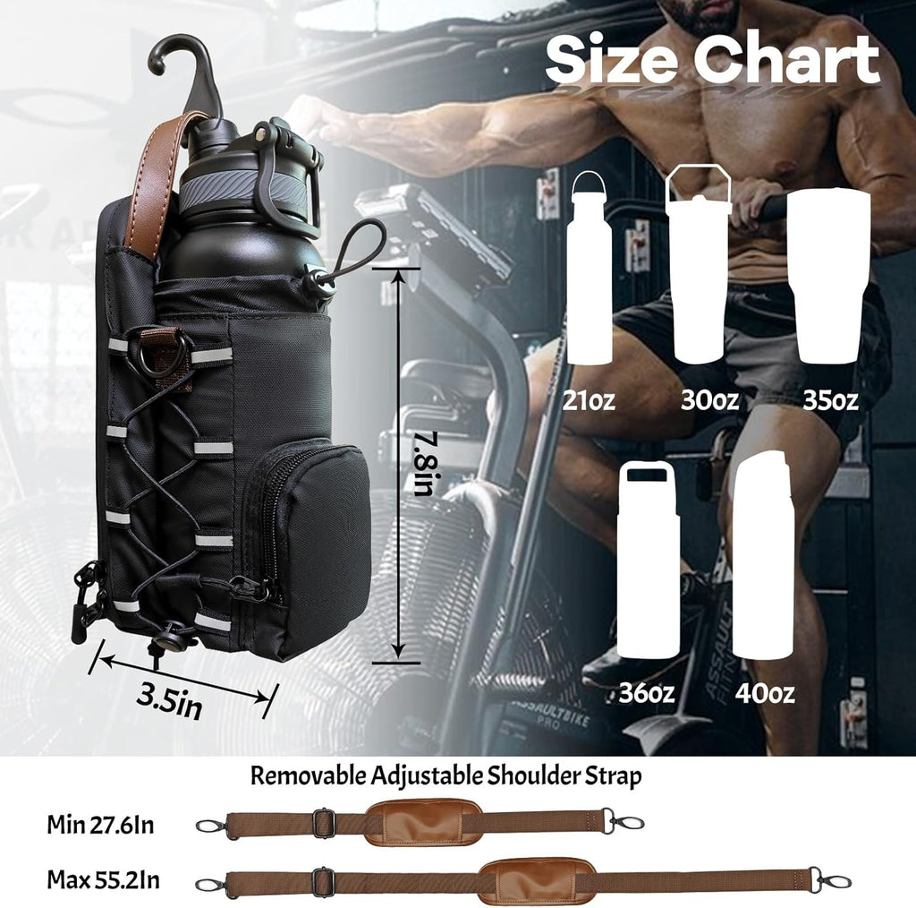 Magnetic Gym Bag,Magnetic Water Bottle Holder for Gym,Small Gym Bag for Men and Women,Gym Gifts & Gym Accessories