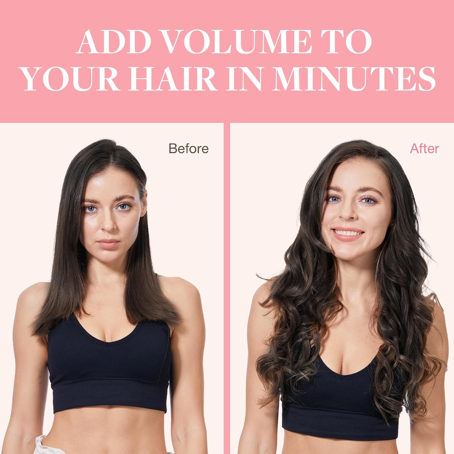 Clip in Hair Extensions Real Human Hair, Remy Human Hair Extensions Clip Ins for Women, Natural Human Hair, 20Inch 120G 7Pcs, 2 Dark Brown