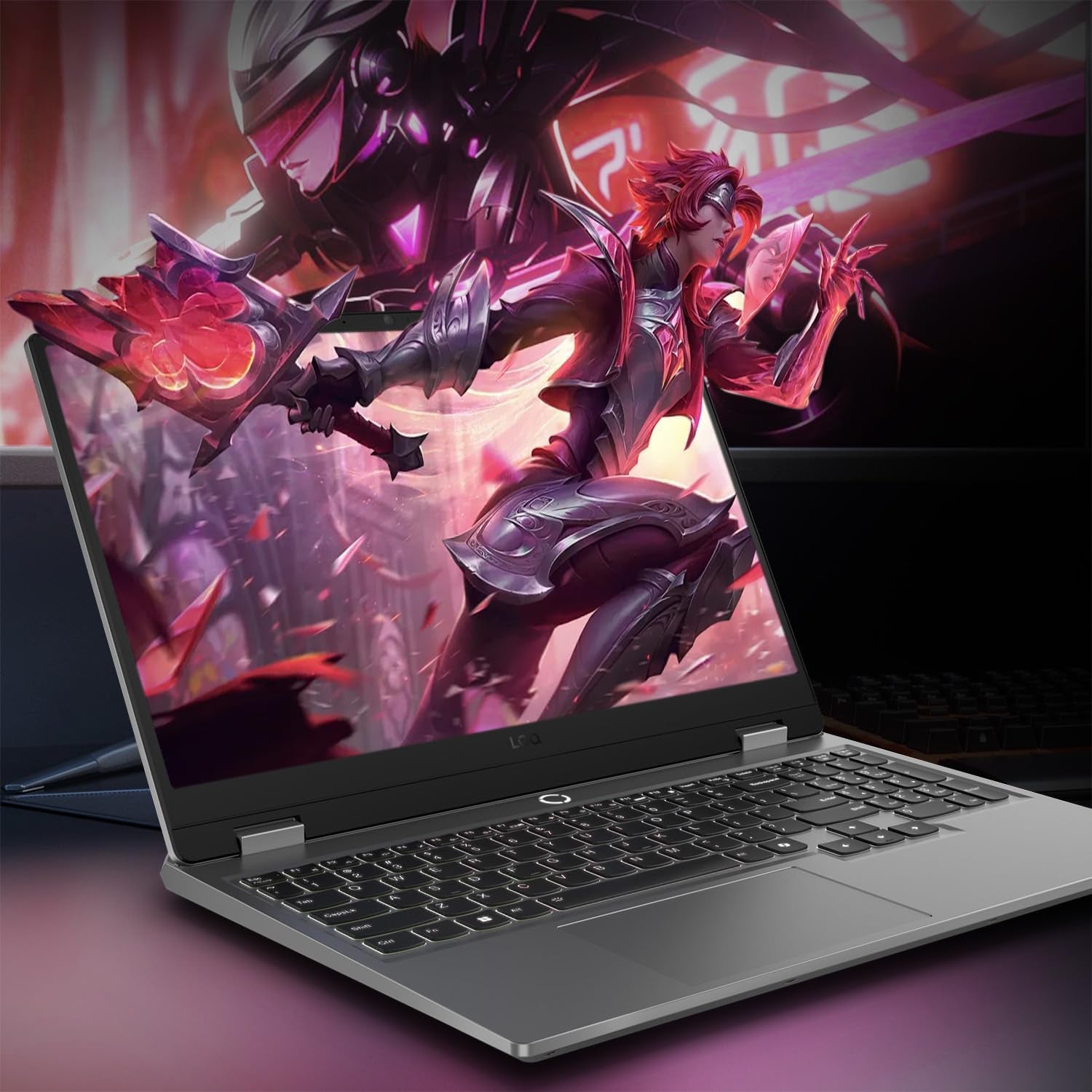 LOQ 15 15ARP9 RTX 4050 Gaming Laptop, 15.6 FHD 144Hz IPS Display, AMD Ryzen 7 7435HS, NVIDIA Geforce RTX 4050, 32GB DDR5 RAM, 1TB SSD, Backlit Keyboard, Wi-Fi 6, Bundle with PCO Laptop Cooler
