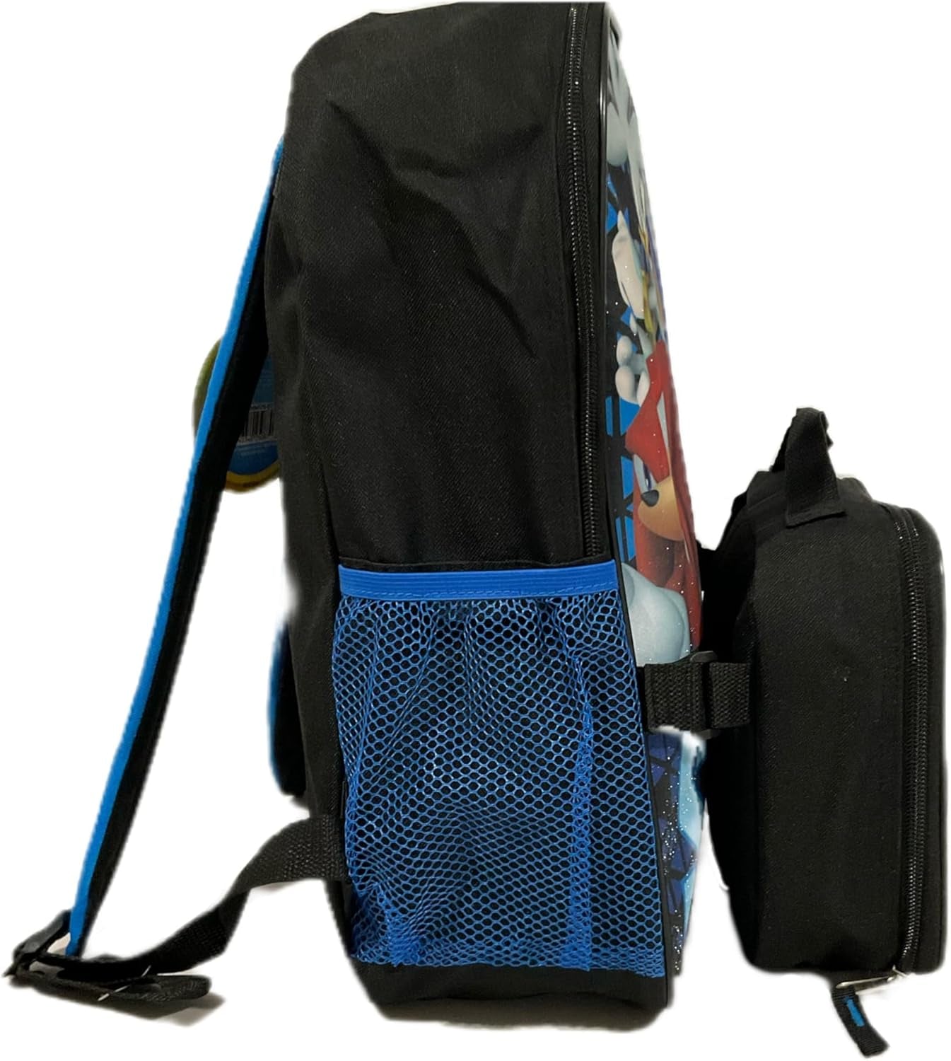 Accessory Innovations Sonic Full Size 16 Inch Backpack with Detachable Lunch Box