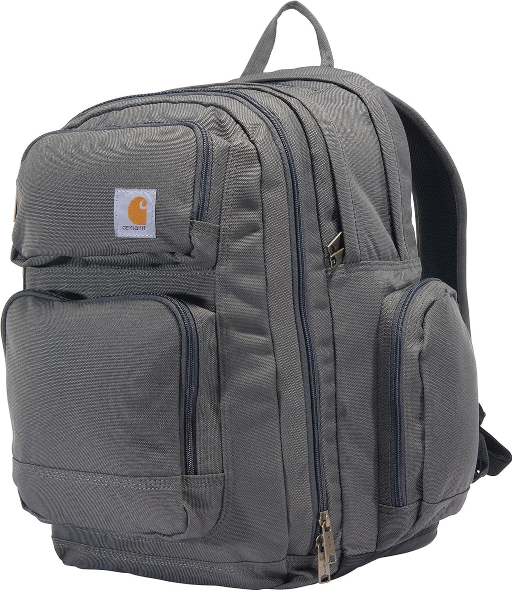 35L Triple-Compartment Backpack, Durable Pack with Laptop Sleeve and Duravax Abrasion Resistant Base, Gravel
