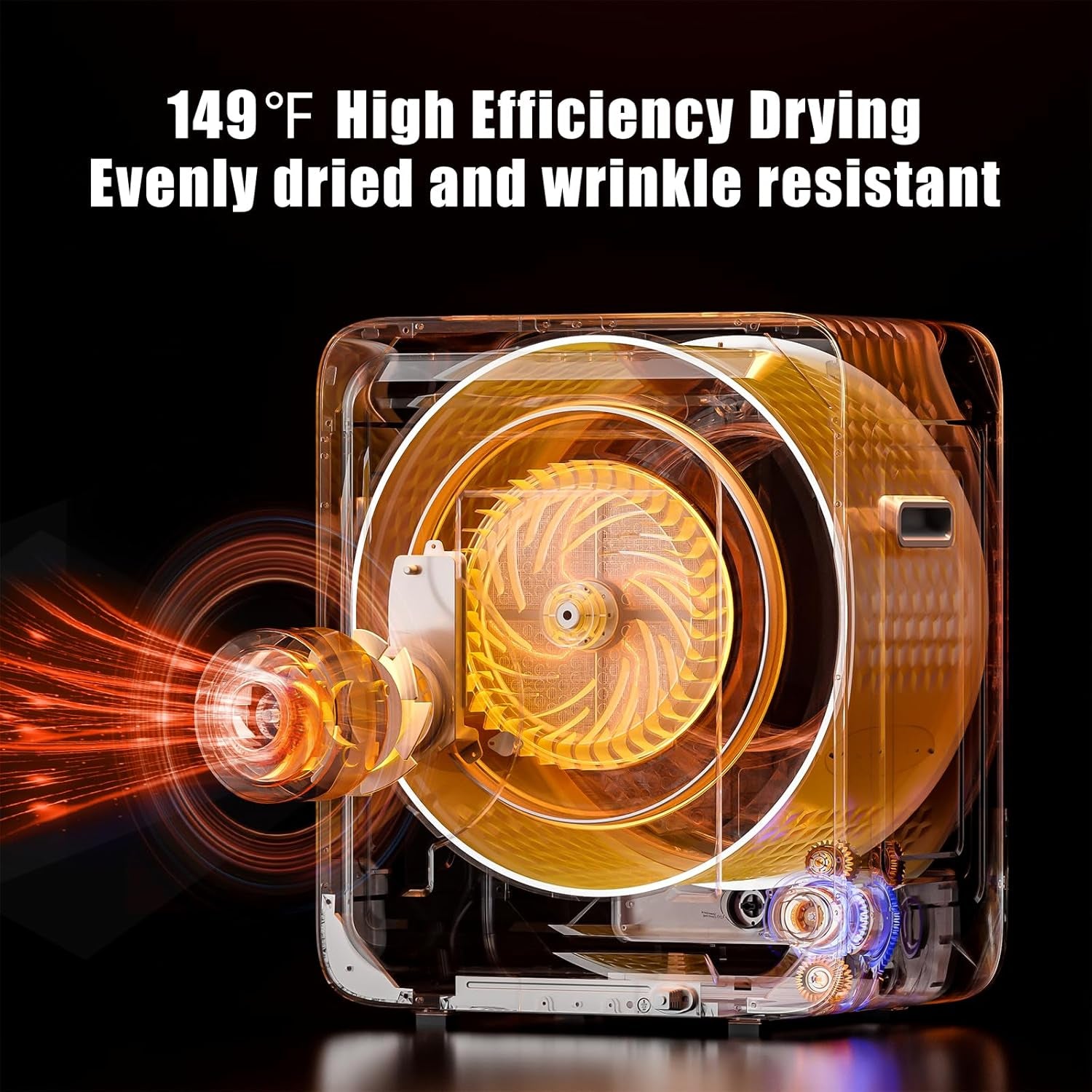 Portable Washer and Dryer Combo Set, 25 Lbs Fully Automatic Washing Machine, 10 Lbs Portable Dryers, Compact Washer and Dryer for Apartment, RV, Dorm