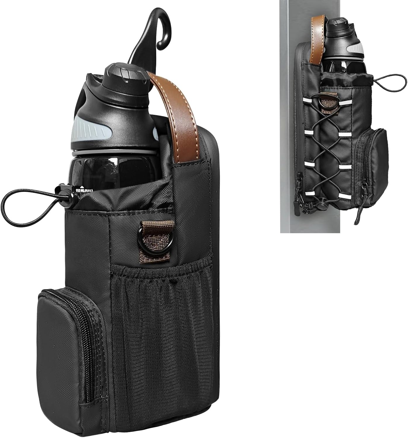 Magnetic Gym Bag,Magnetic Water Bottle Holder for Gym,Small Gym Bag for Men and Women,Gym Gifts & Gym Accessories