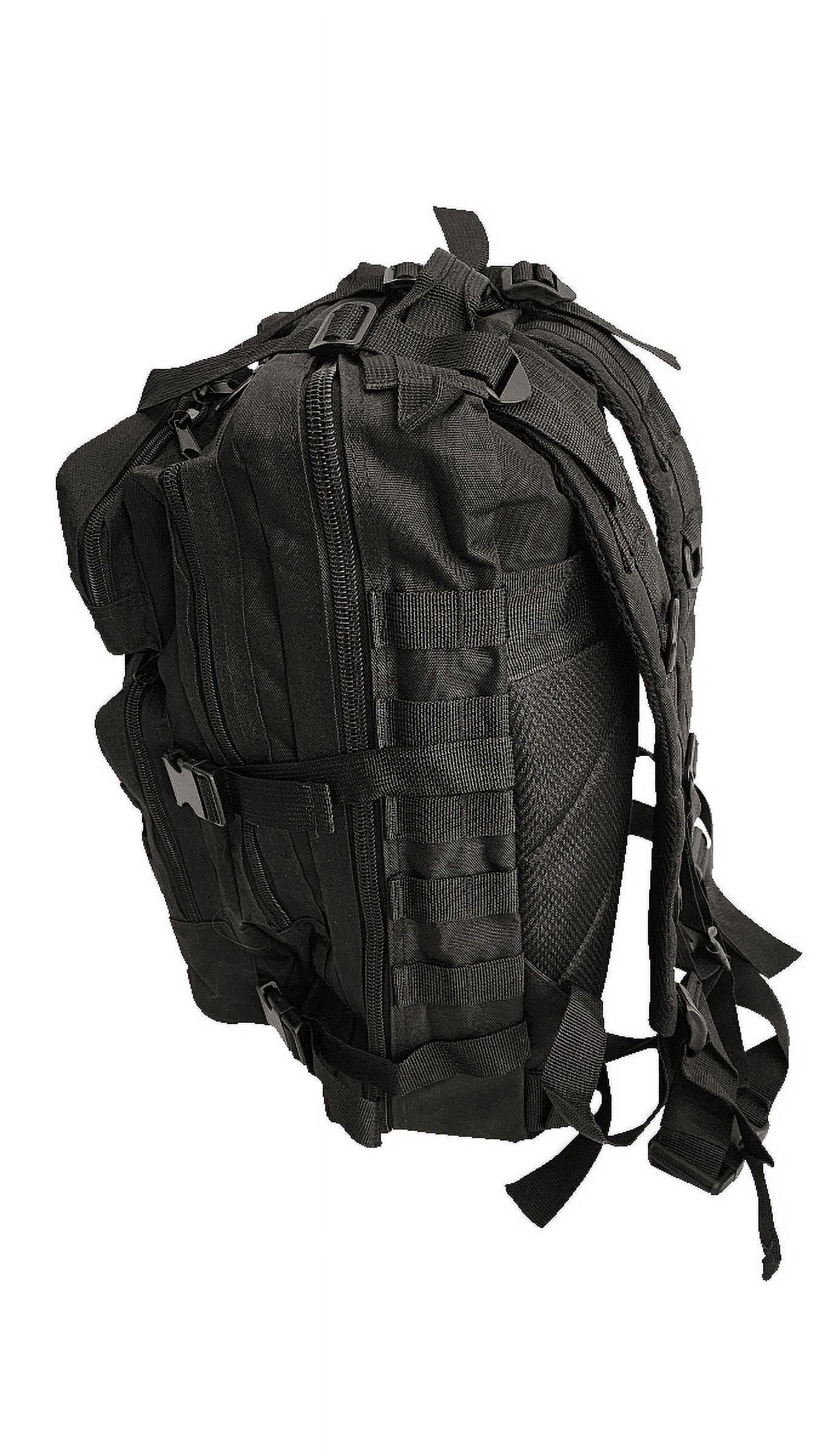Ultimate Survival and Med Kit Complete 35L Bug Out Bag Backpack - Black