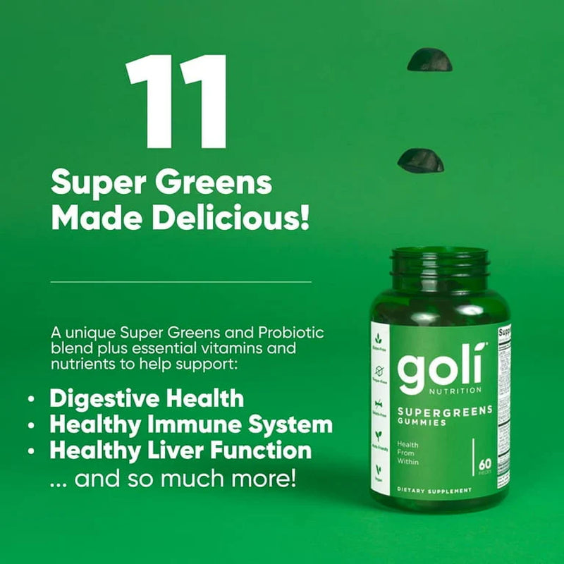 Delicious Goli® Nutrition Gummies Mixed Bundle Pack - Your Tasty Health Boost!