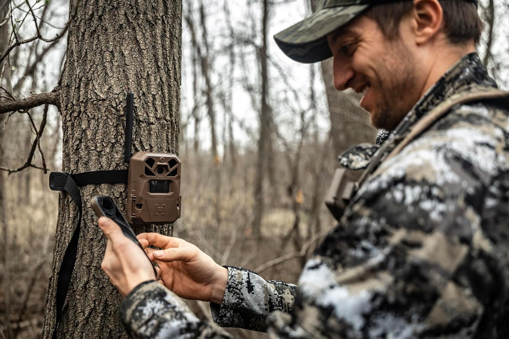 Edge 2 Cellular Trail Camera - Auto Connect Nationwide 4G LTE - on Demand 36MP Photo - 1080P Video with HD Audio - 100 Ft Detection Range - Low Glow Flash