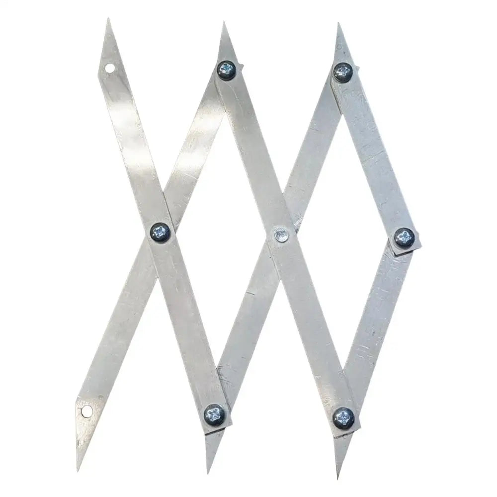 Center Finder Metal 3-Point Center Point Locator Equal Spacing Layout Tool Quickly & Accurately Locate & Set Positions