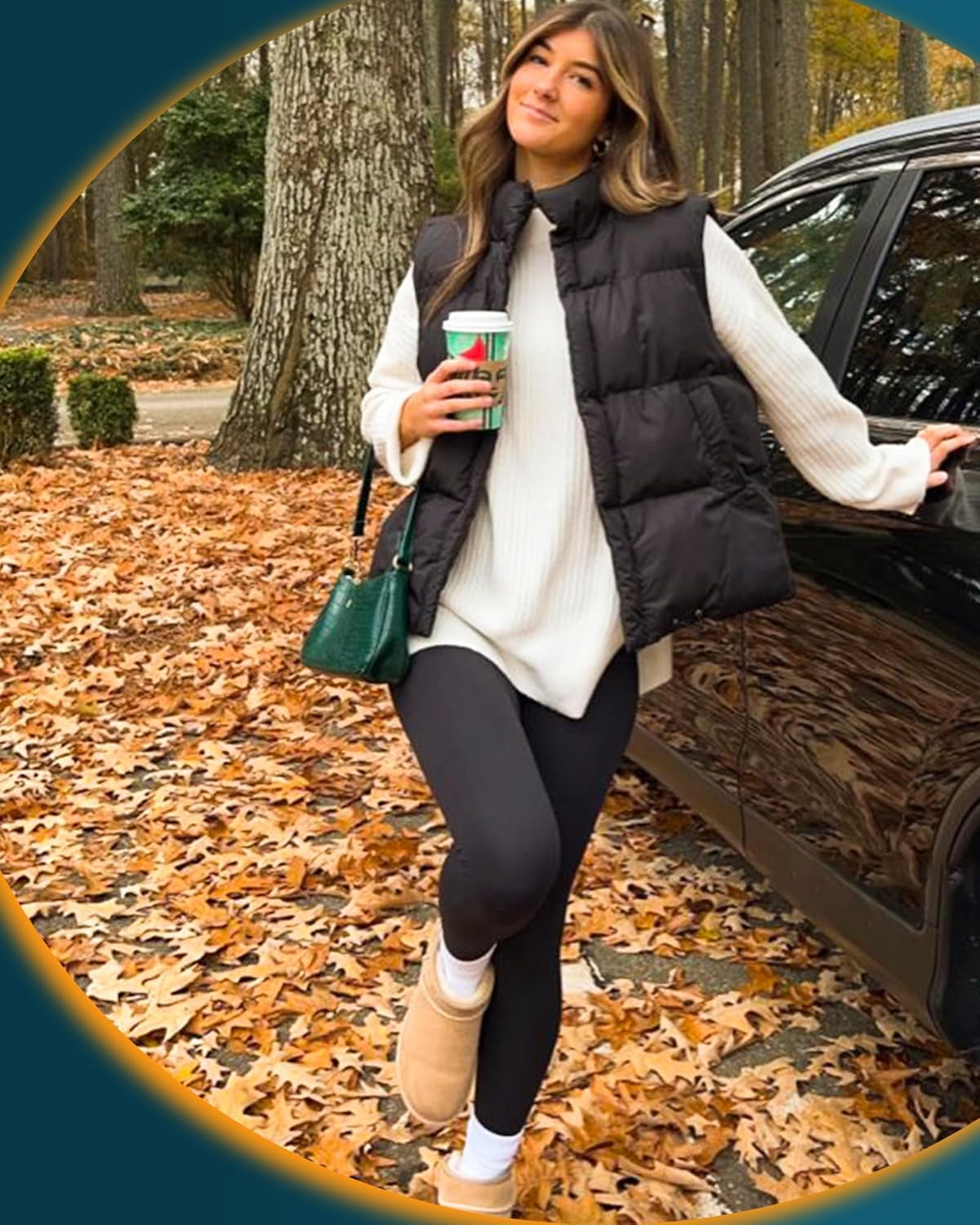 Women's High-Waisted Thick Fleece-Lined Thermal Leggings for Winter Yoga and Workout with Tummy Control