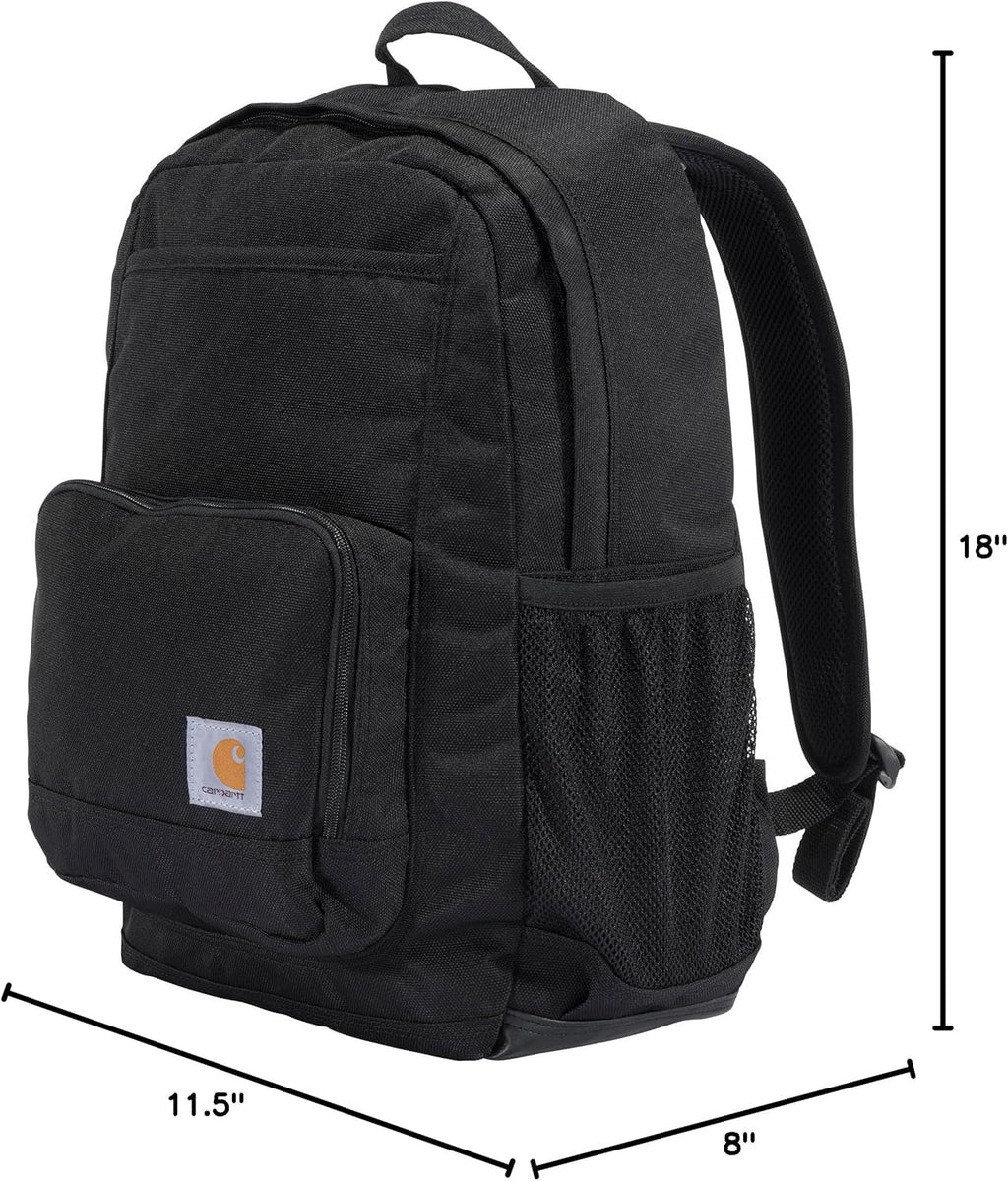 23L Single-Compartment Backpack, Durable Pack with Laptop Sleeve and Duravax Abrasion Resistant Base, Black