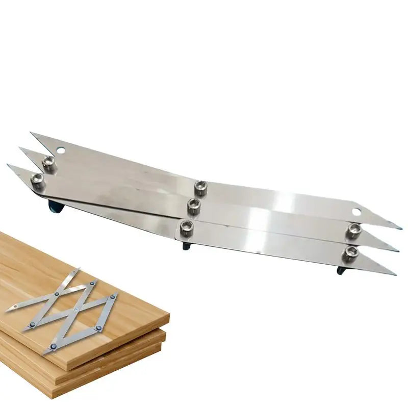 Center Finder Metal 3-Point Center Point Locator Equal Spacing Layout Tool Quickly & Accurately Locate & Set Positions