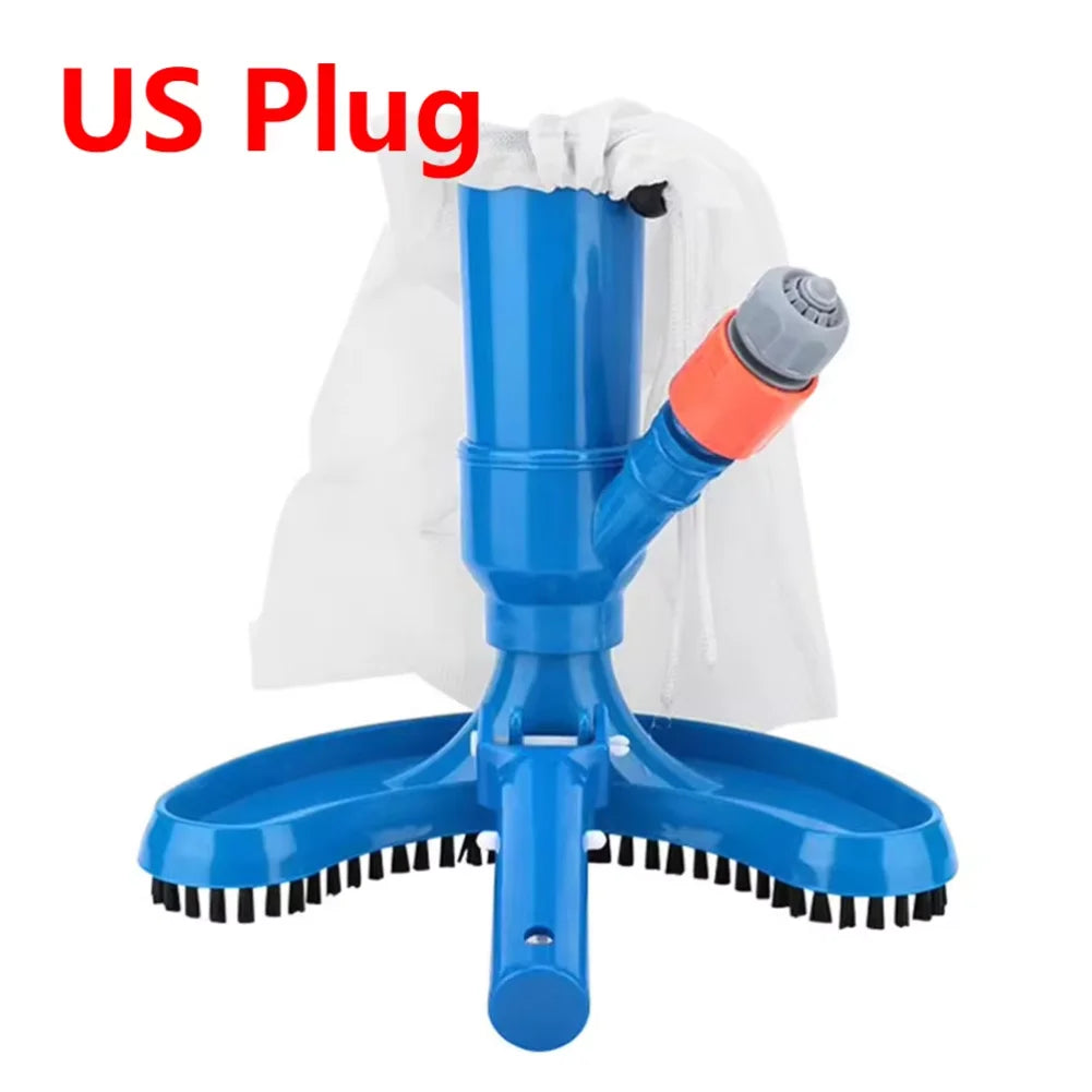 Portable Swimming Pool Cleaning Tool Kit with 5 Section Pole Pool Spa Jet Vacuum Cleaner for above Ground Pool Spa Pond Hot Tub