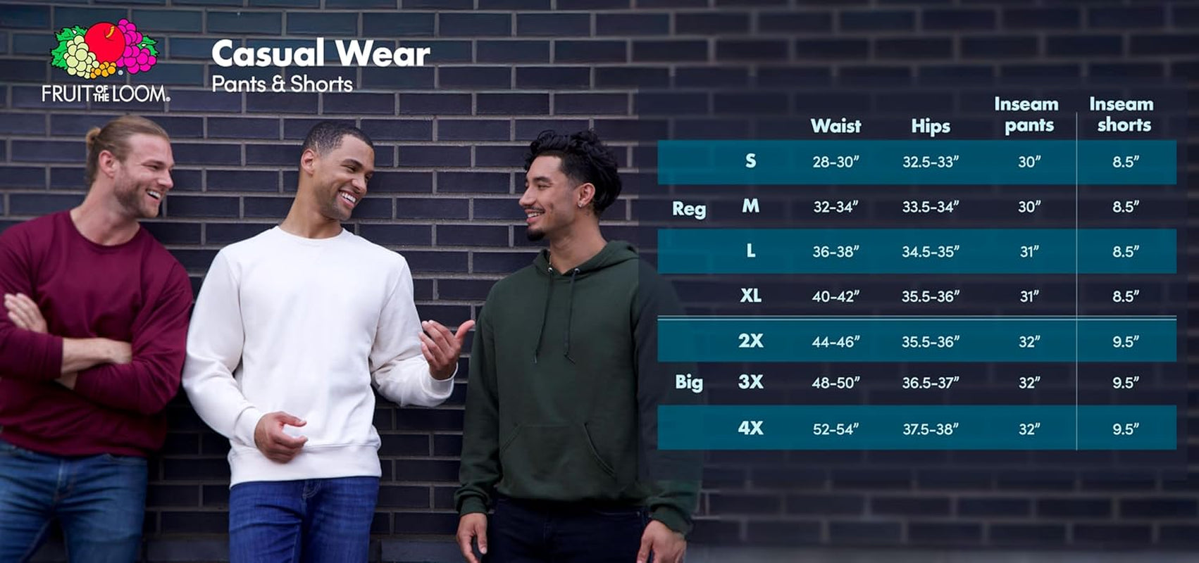 Eversoft Moisture-Wicking Fleece Sweatpants with Pockets, Relaxed Fit, and Breathable Elastic Bottom