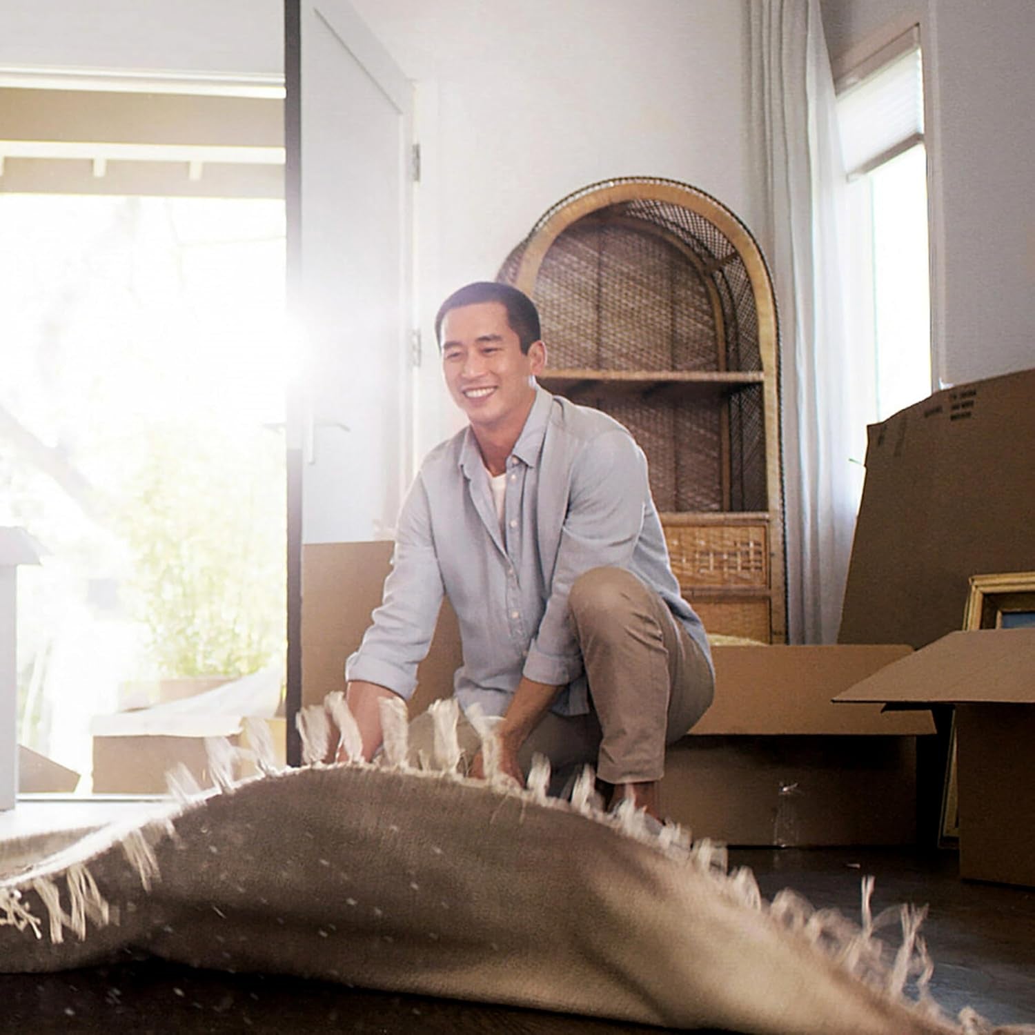 10X20X1 Air Filter, MPR 300, MERV 5, Clean Living Basic Dust 3-Month Pleated 1-Inch Air Filters, 6 Filters