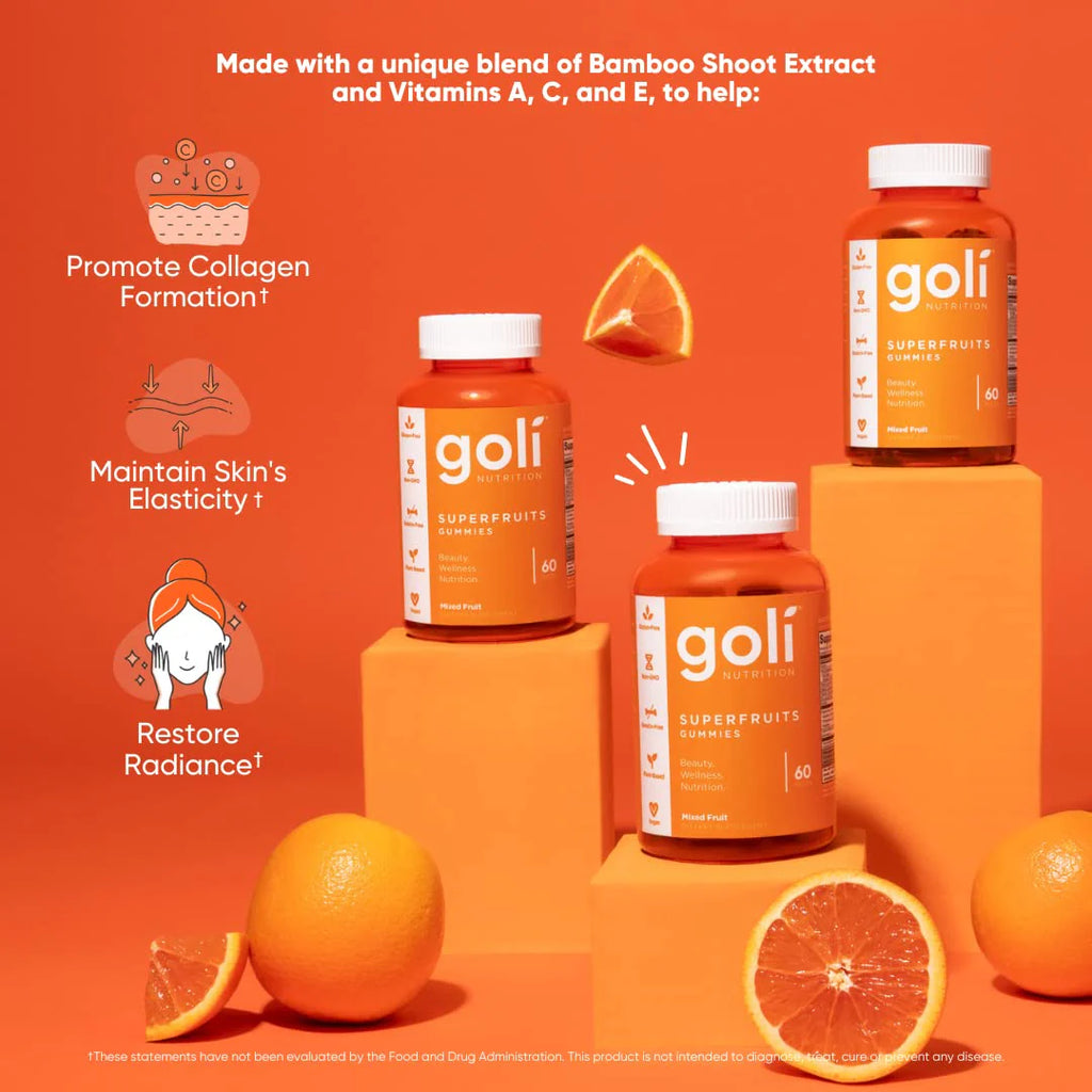 Delicious Goli® Nutrition Gummies Mixed Bundle Pack - Your Tasty Health Boost!