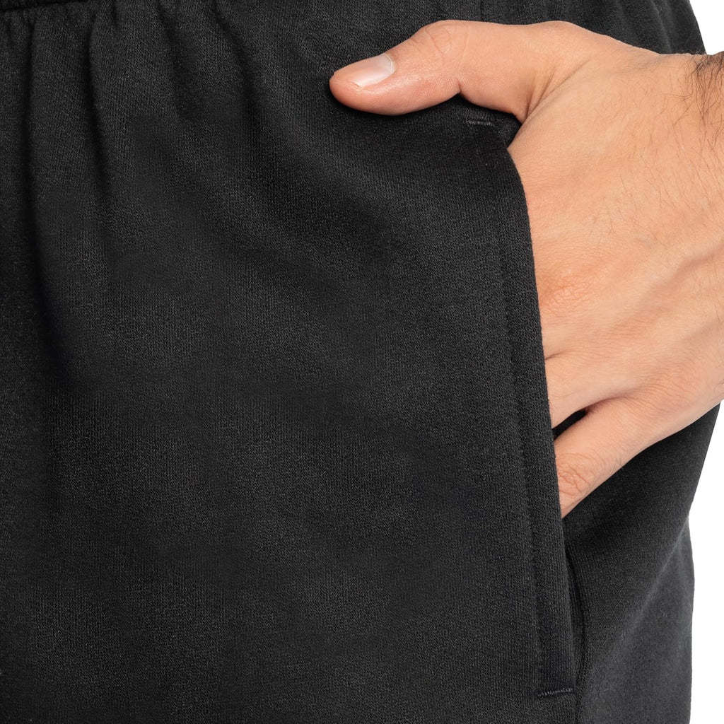 Eversoft Moisture-Wicking Fleece Sweatpants with Pockets, Relaxed Fit, and Breathable Elastic Bottom