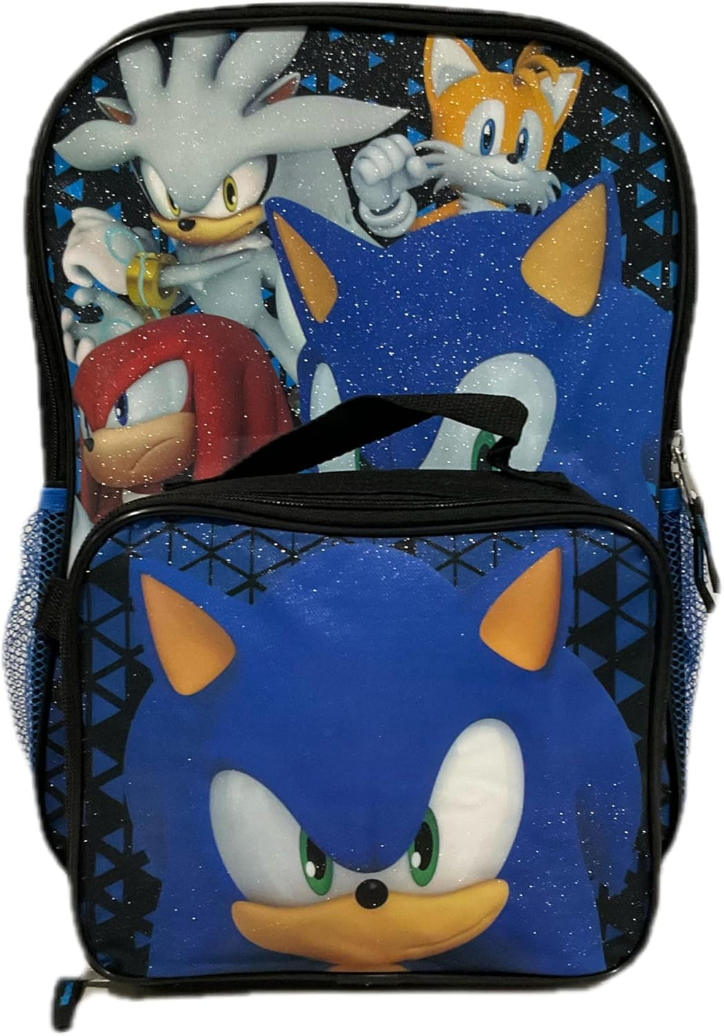 Accessory Innovations Sonic Full Size 16 Inch Backpack with Detachable Lunch Box