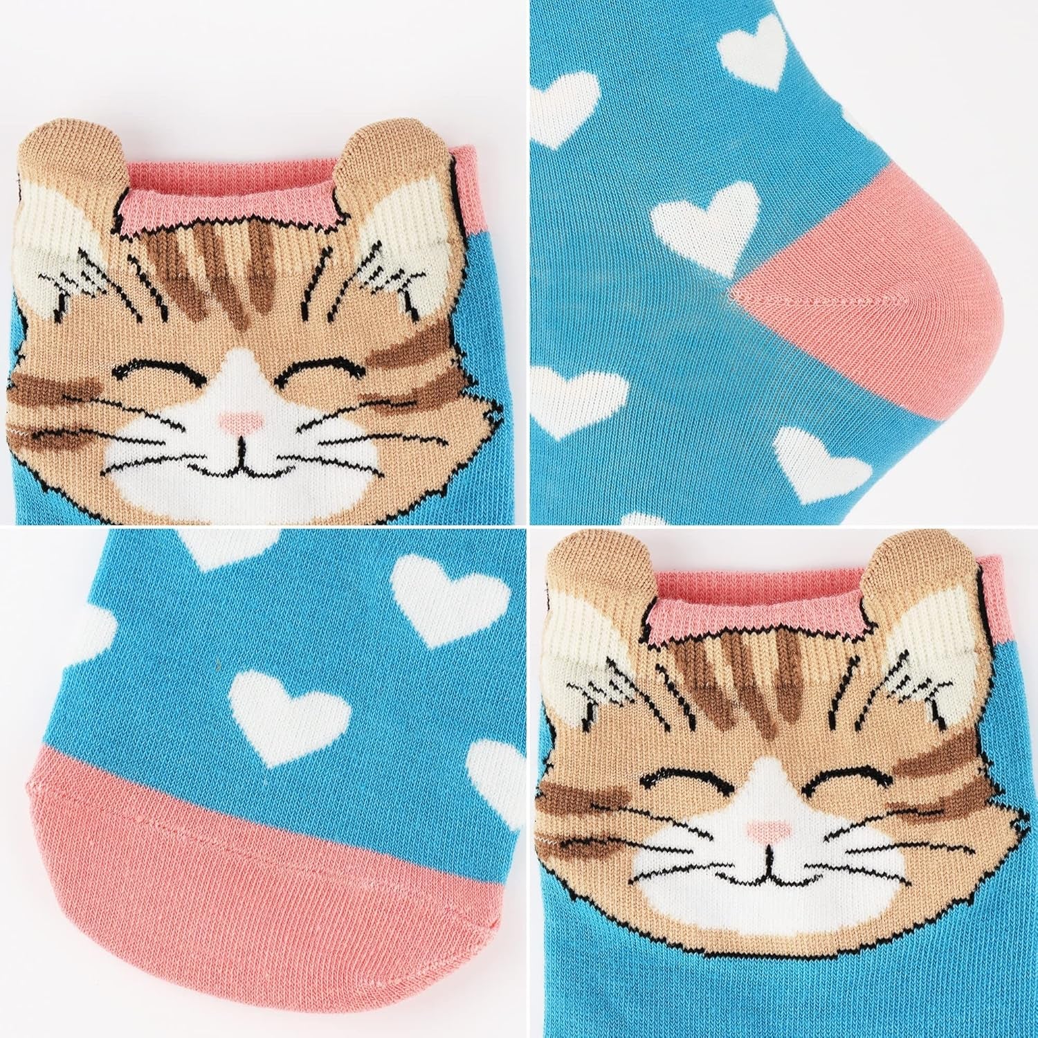 Women's Animal-Themed Socks: Cute Cat, Dog, and Owl Designs - Perfect Gifts for Animal Lovers