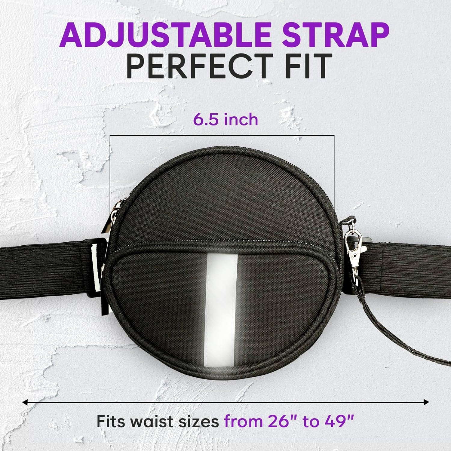 Portable CD Player Case, Waterproof Portable CD Player Carrying Case, Adjustable Strap, CD Player Suitcase with 3 Compartments